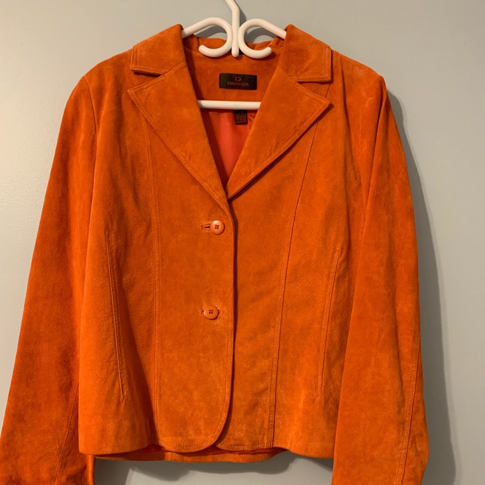Danier suede jacket. Size large